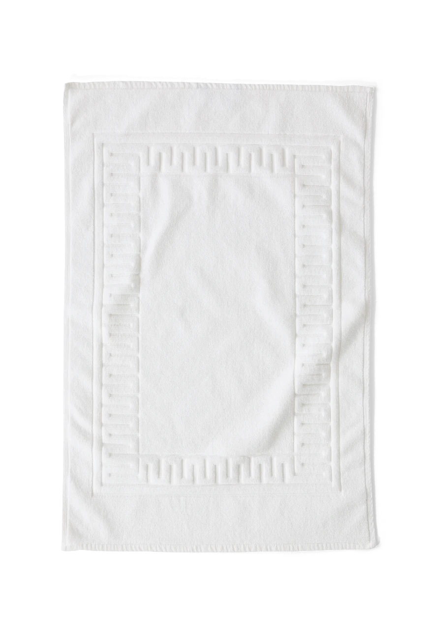Frottierwäsche Paros mit griechischer Bordüre  Badevorlage ca. 700 g/qm